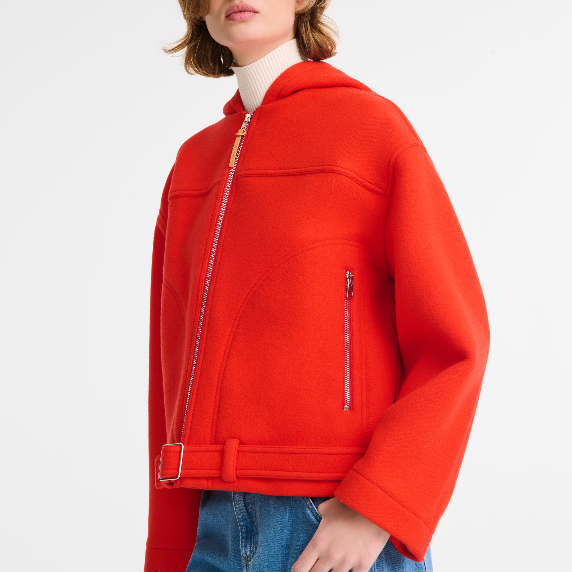 Jacket, Red/Navy - View 5 of
5 - zoom in null Jacket, Red/Navy