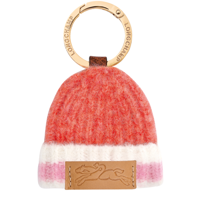 Le Pliage Collection Key ring , Coral/Pink - Canvas