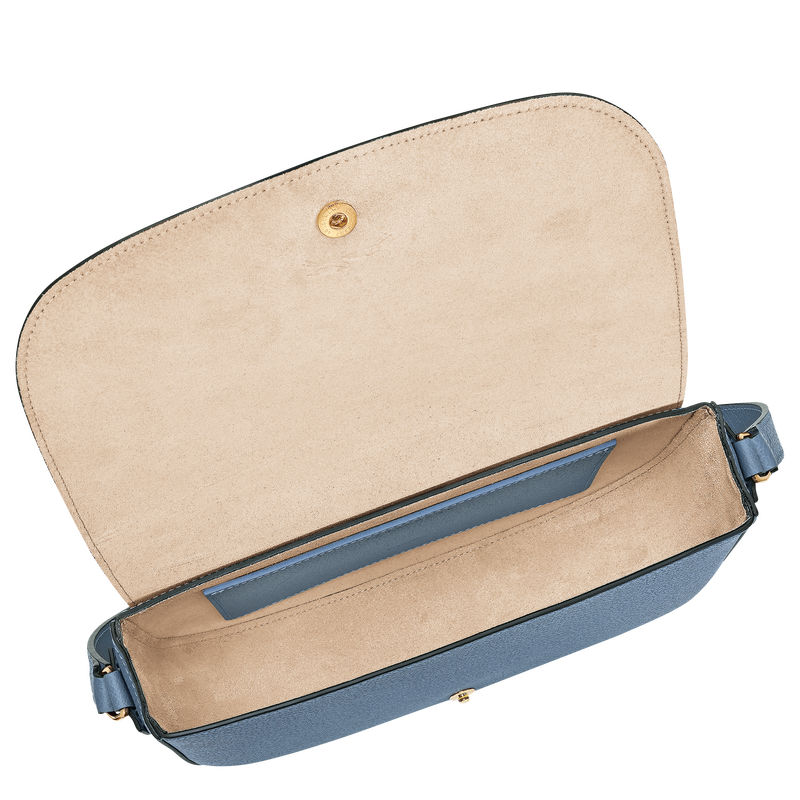 &Eacute;pure 斜挎包 , 蓝灰色 - 皮革  - 查看 5 5