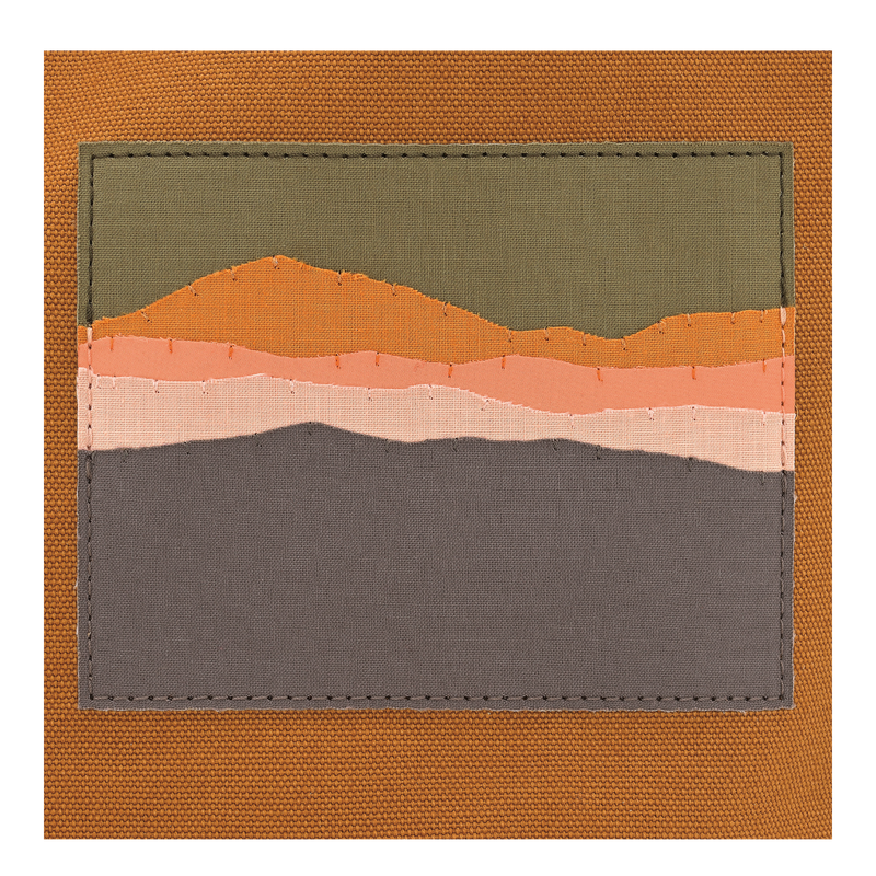 Caroline H&eacute;lain x Longchamp M Tote bag , Caramel - Canvas  - View 5 of  5