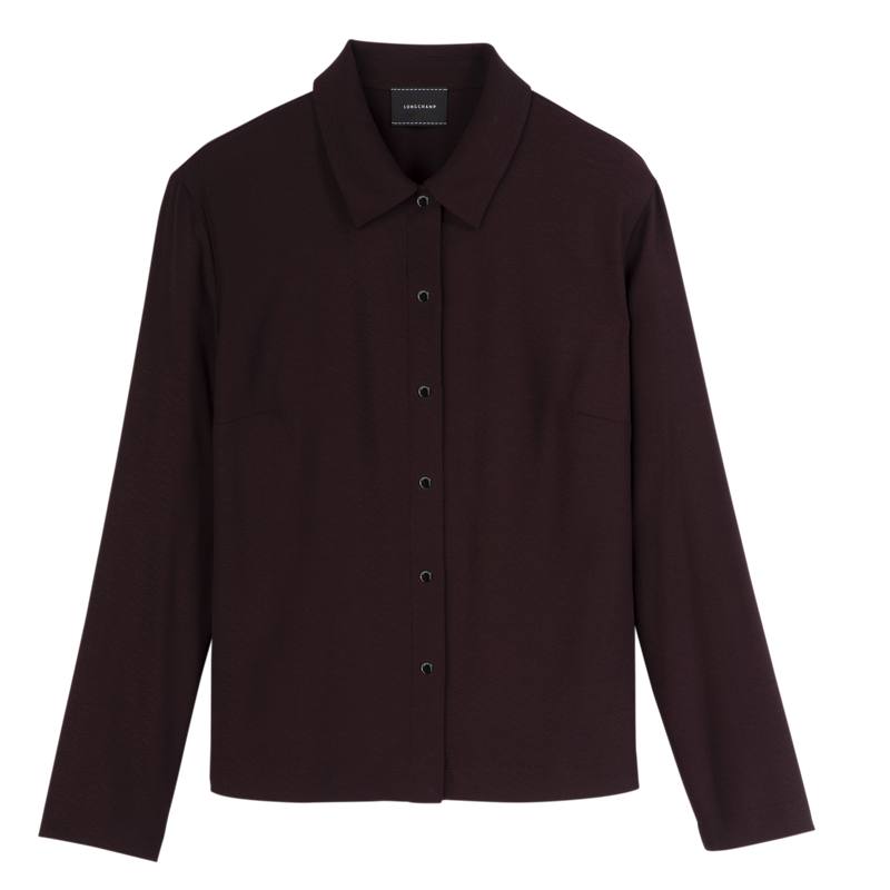 衬衫 , 勃艮第色 - 其他  - 查看 1 1