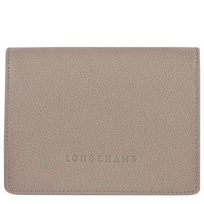 Le Foulonné Wallet , Turtledove - Leather