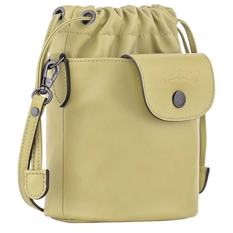 Le Pliage Xtra XS 水桶包 , 开心果绿 - 皮革  - 查看 3 6