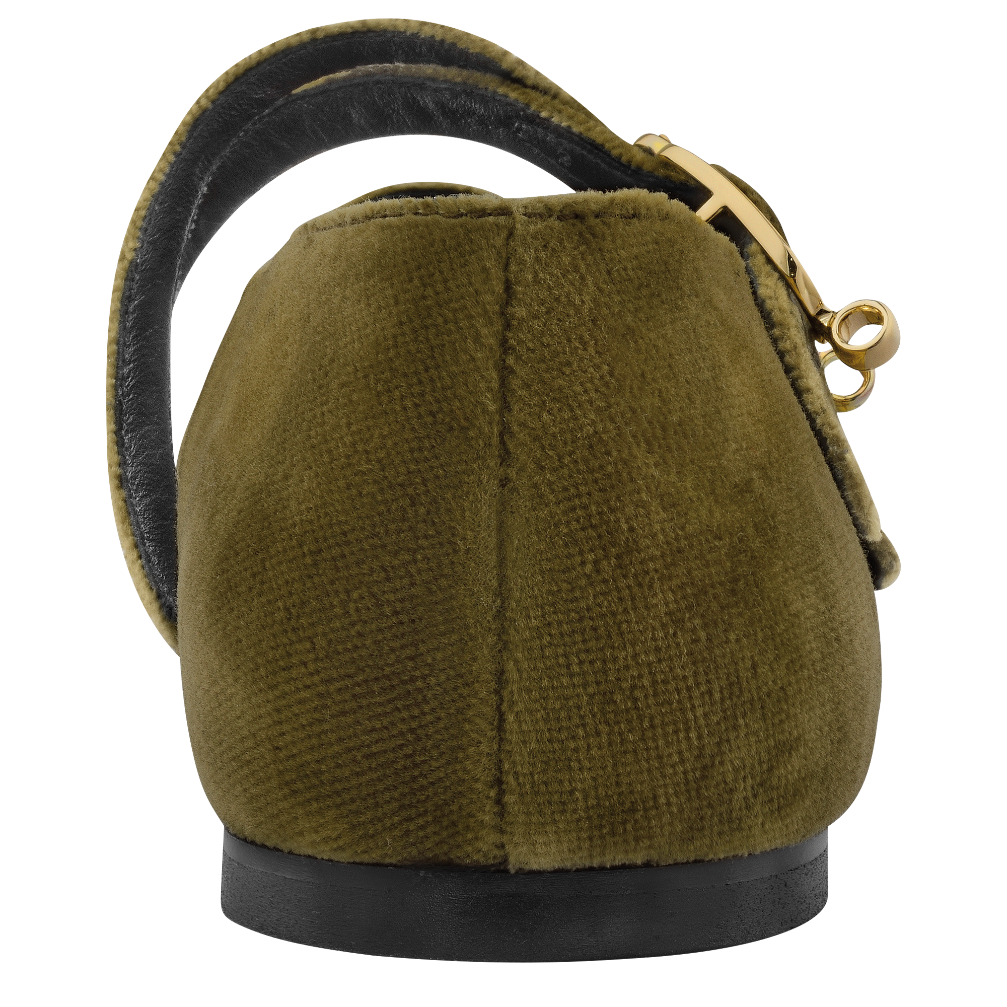 Le Foulonn&eacute; 系列 平底鞋, 橄榄绿