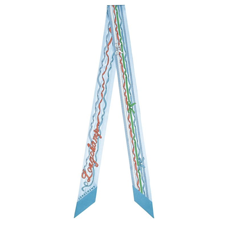 Rubans Longchamp 细丝带 , 洋紅色 - 真丝  - 查看 1 2