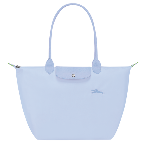 Le Pliage Green L 大号单肩包 , 天蓝色 - 再生帆布 - 查看 1 5