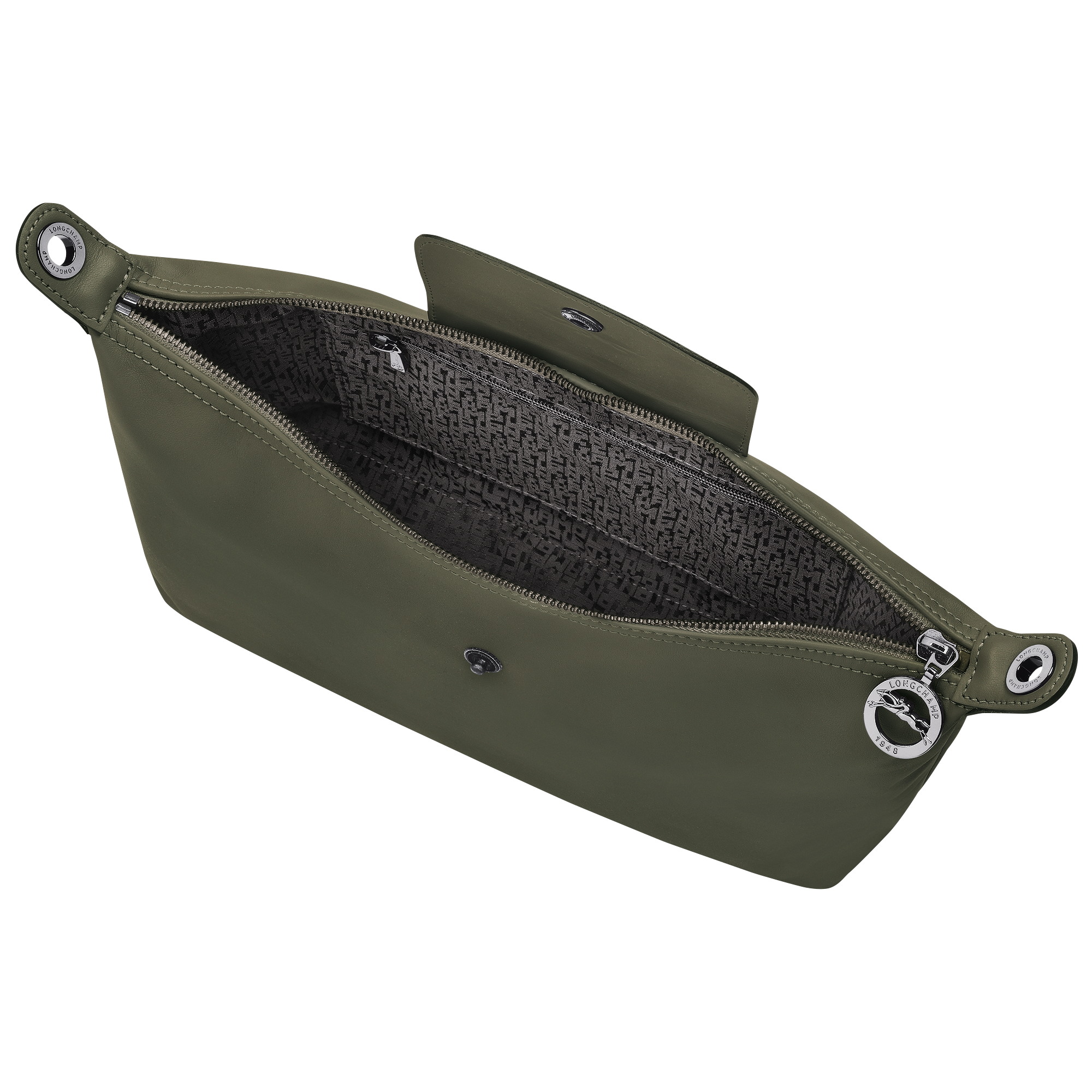 Le Pliage Xtra Hobo 袋 M, 冷杉色
