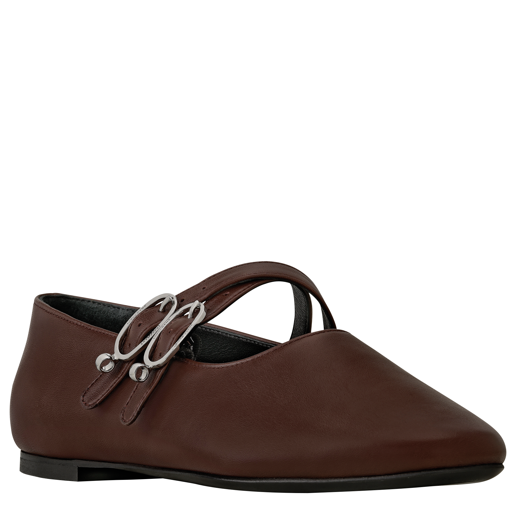 Le Foulonn&eacute; 系列 平底鞋, 摩卡色