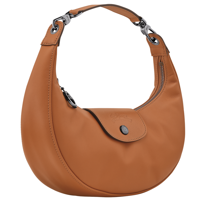 Le Pliage Xtra S Shoulder bag , Cashew - Leather  - View 3 of  6
