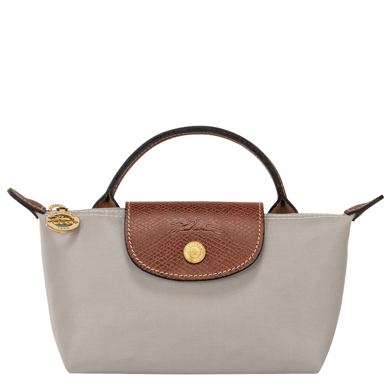 Le Pliage Original 化妆包 , 鹅卵石色 - 再生帆布  - 查看 1 6