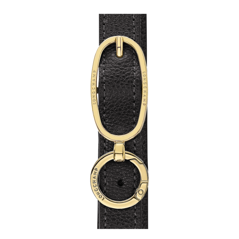 Le Foulonné S Crossbody bag , Black - Leather  - View 6 of  6