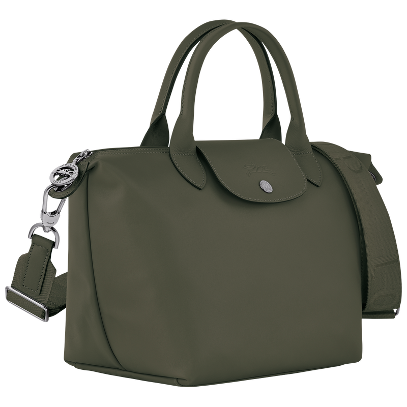 Le Pliage Xtra S Handbag , Fir - Leather  - View 3 of  6