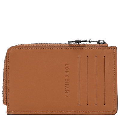 Le Pliage Xtra 卡夹 , 腰果棕 - 皮革
