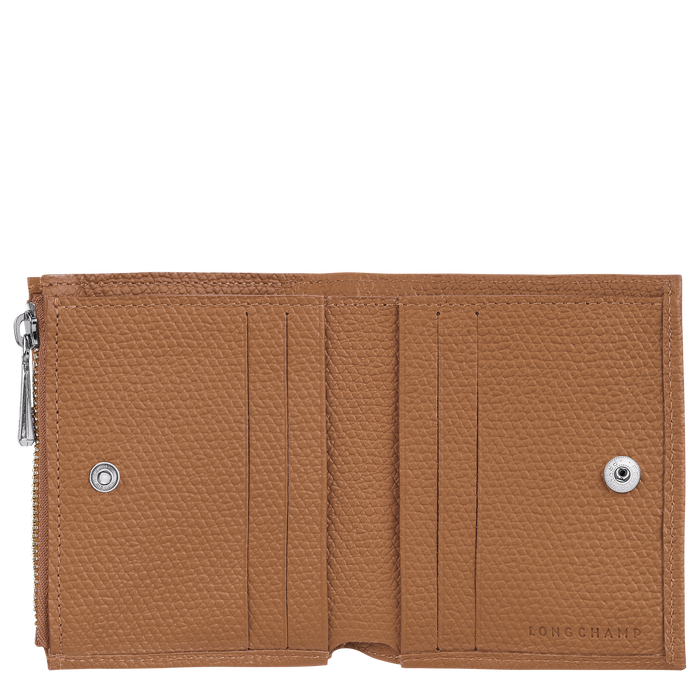 Roseau Compact wallet, Natural