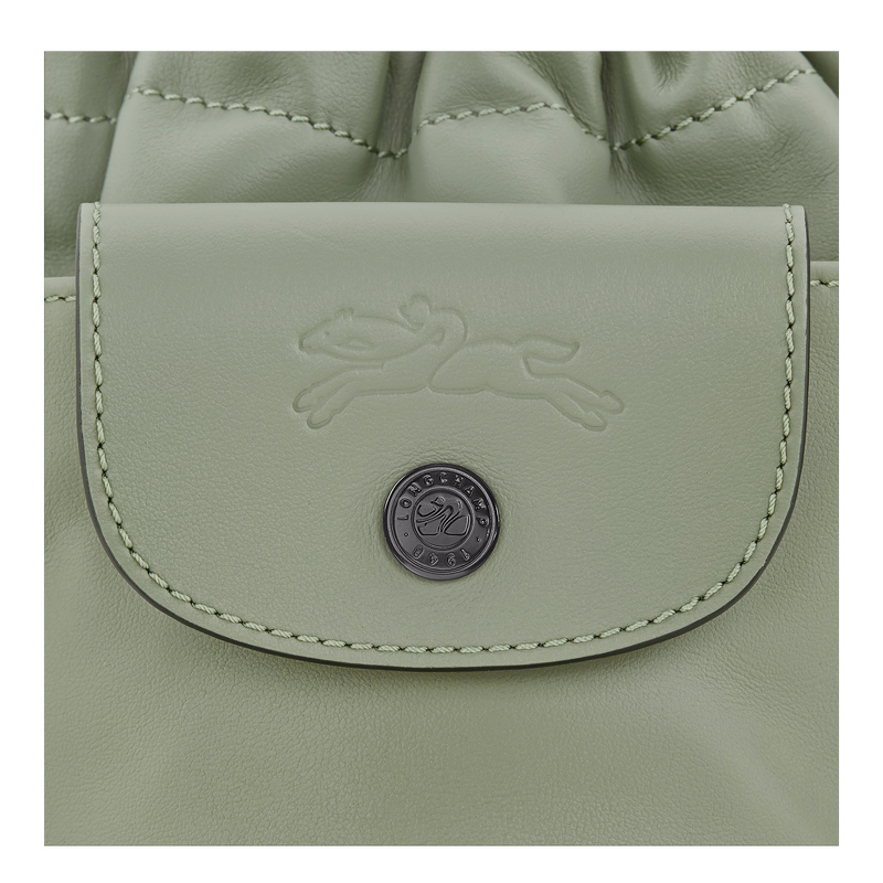 Le Pliage Xtra XS Bucket bag , Tundra - Leather  - View 6 of  6