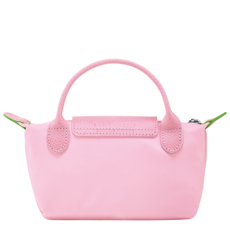 Le Pliage Green 化妆包 , 粉红色 - 再生帆布  - 查看 4 5