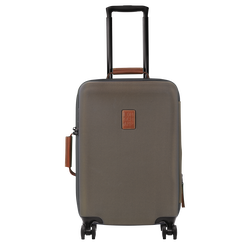 Boxford S Suitcase , Brown - Recycled canvas