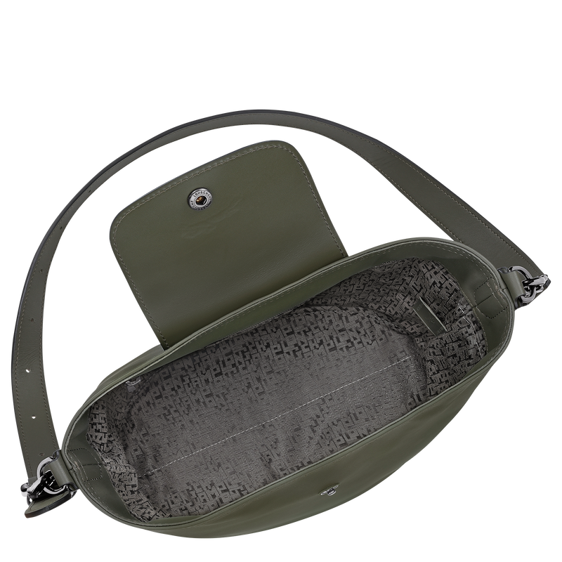 Le Pliage Xtra 单肩包 , 冷杉色 - 皮革  - 查看 5 6