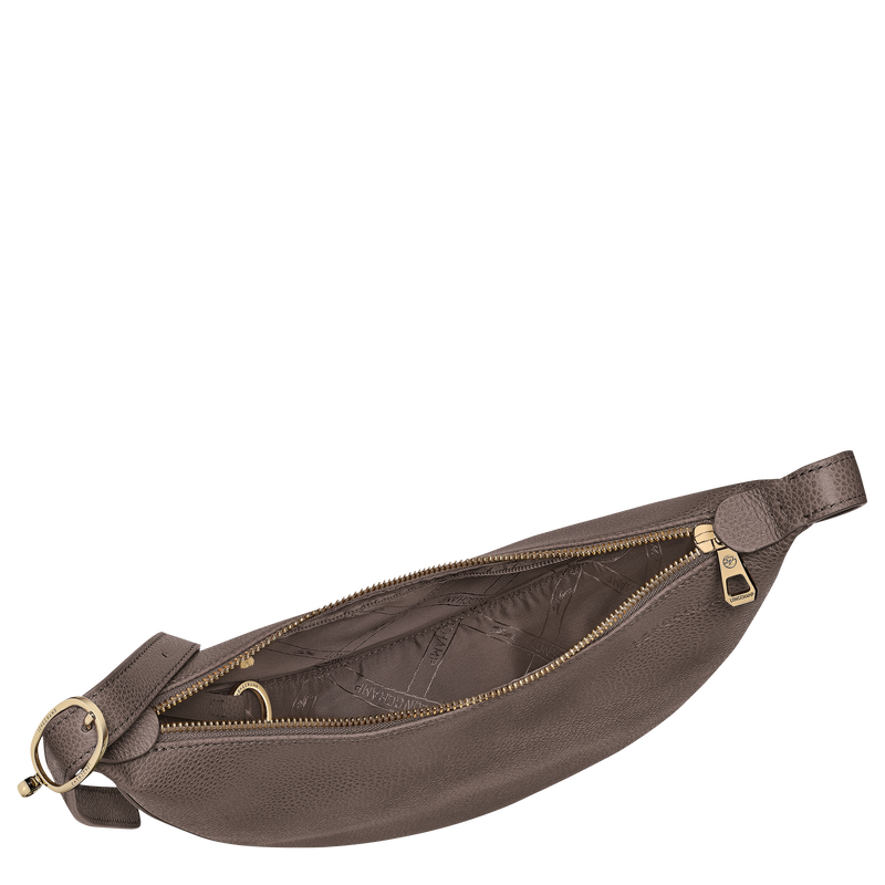 Le Foulonné S Crossbody bag , Taupe - Leather  - View 5 of  6