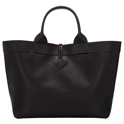 Le Roseau Tote bag L, Black