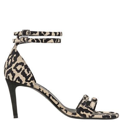 La Baronne 高跟鞋 , Black/Beige - 皮革