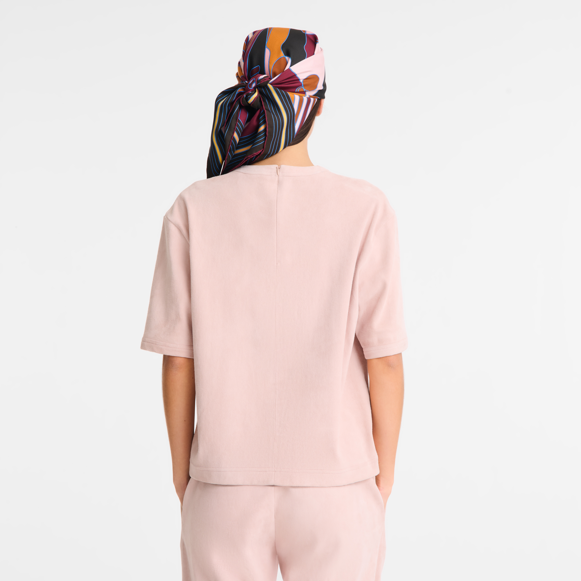 null 短款皮革上衣, 粉红色