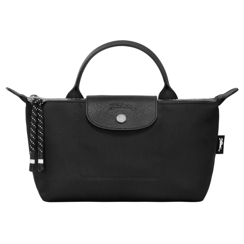 Le Pliage Energy Pouch , Black - Recycled canvas  - View 1 of  5