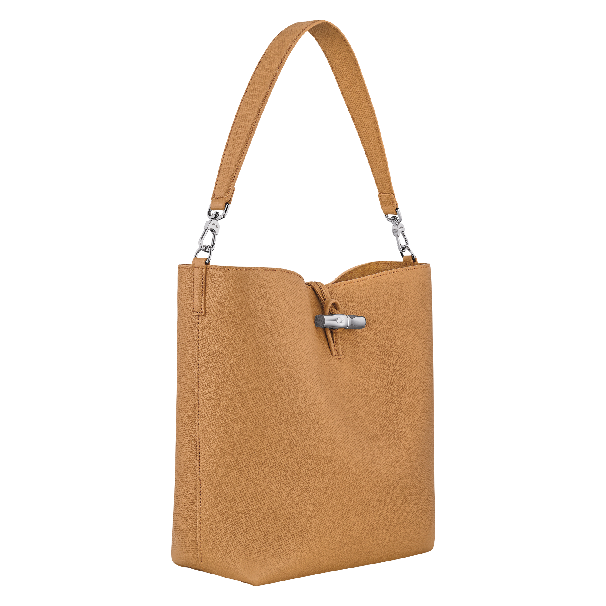 Le Roseau Hobo bag M, Walnut