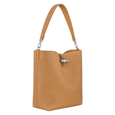 Le Roseau Hobo bag M, Walnut