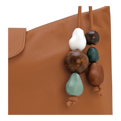 Le Pliage Xtra Hobo 袋 M, 腰果棕