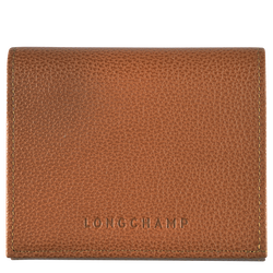 Le Foulonné 系列 零钱包 , 淡红褐色 - 皮革