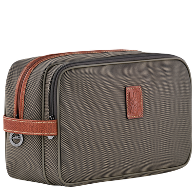 Boxford Toiletry case , Brown - Recycled canvas
