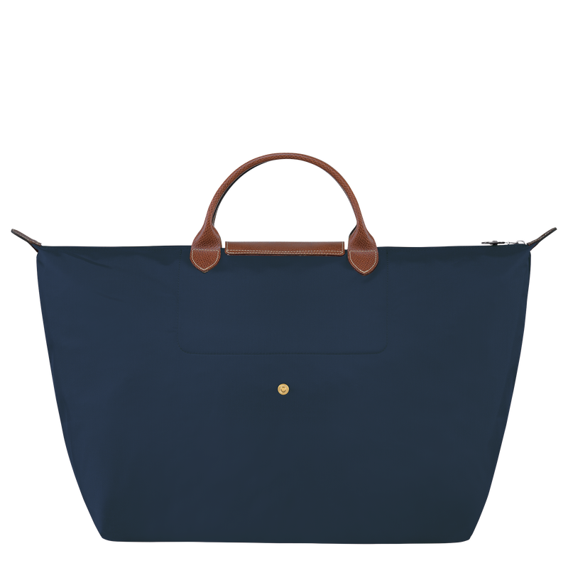 Le Pliage Original L 旅行包 , 海军蓝色 - 再生帆布  - 查看 4 7
