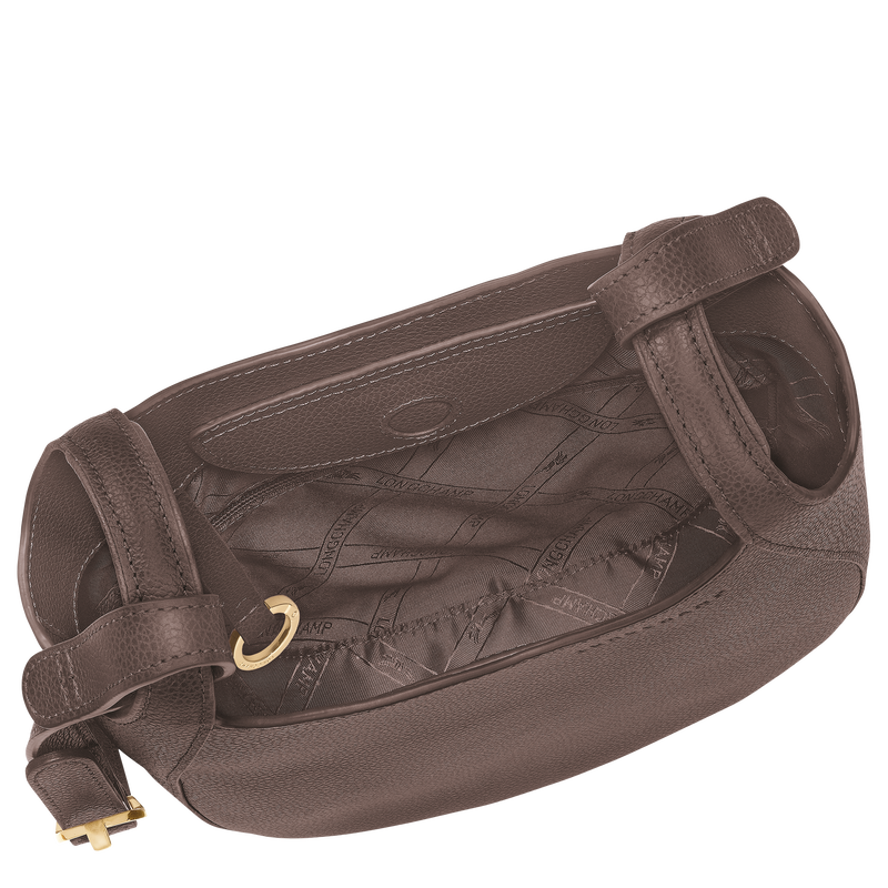 Le Foulonn&eacute; S Crossbody bag , Taupe - Leather  - View 5 of  6