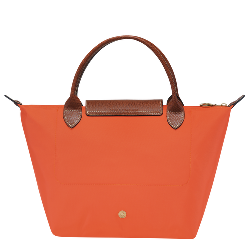Le Pliage Original S Handbag , Orange - Recycled canvas - View 4 of  7