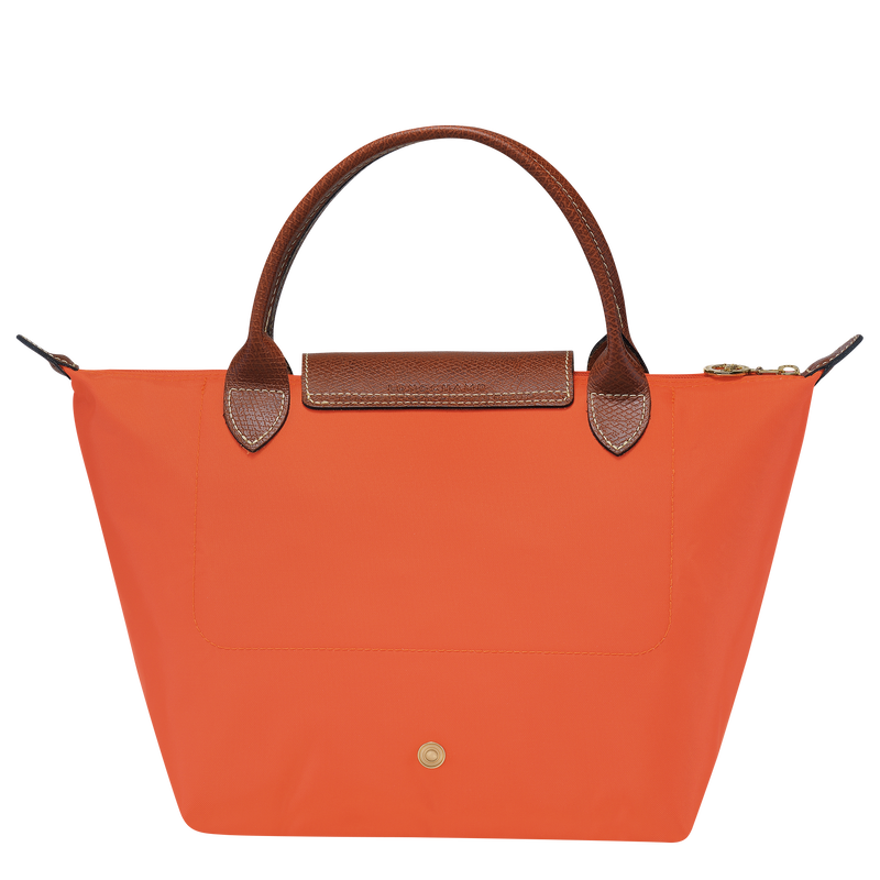 Le Pliage Original S Handbag , Orange - Recycled canvas  - View 4 of  7