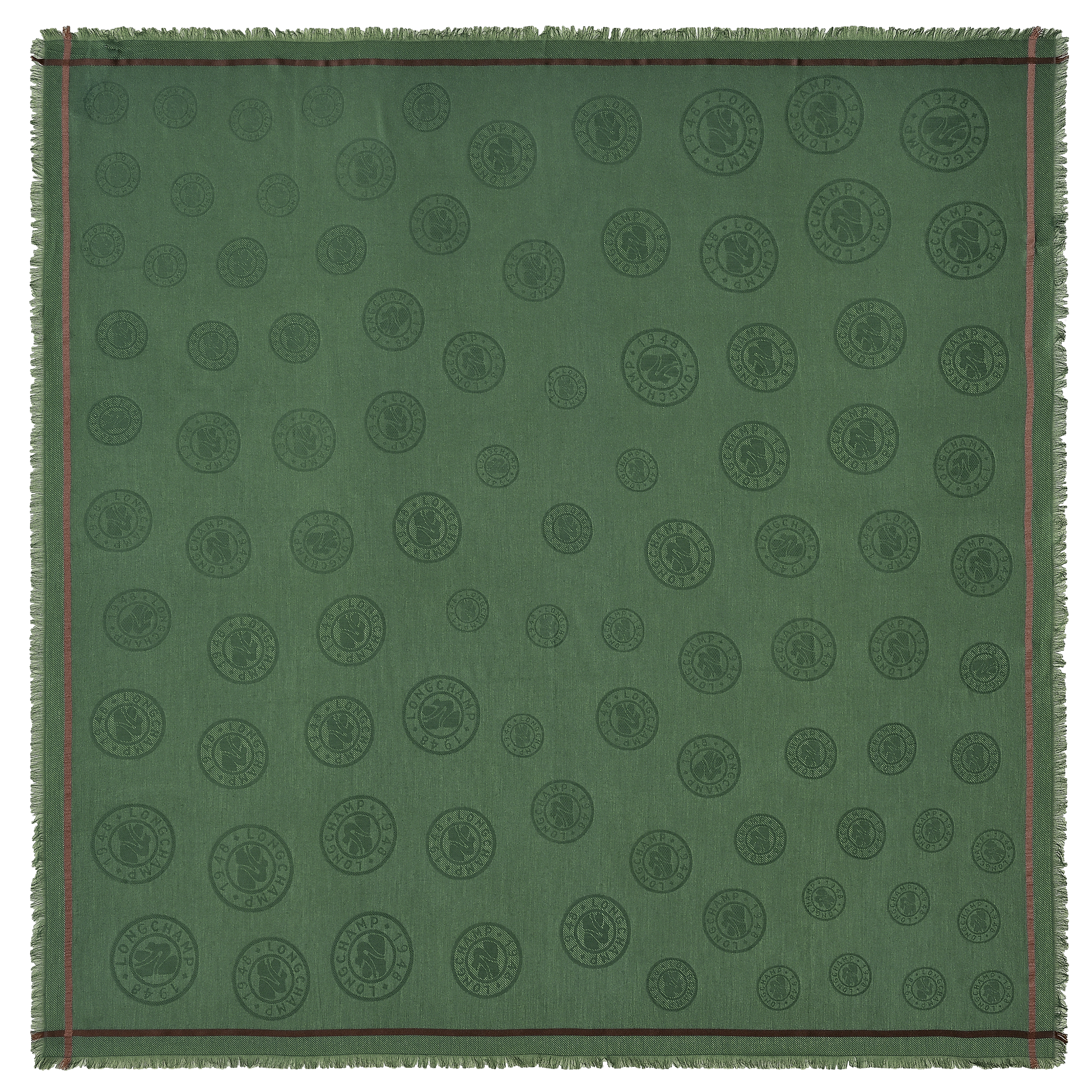 Longchamp奖章 披肩, 英伦绿