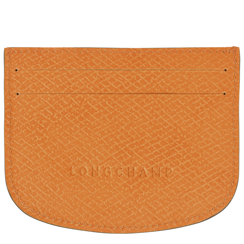 Épure Card holder , Apricot - Leather  - View 2 of  2