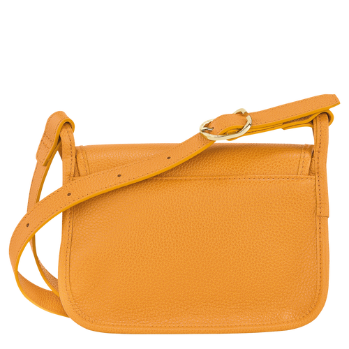 Le Foulonné S Crossbody bag , Apricot - Leather - View 4 of  5