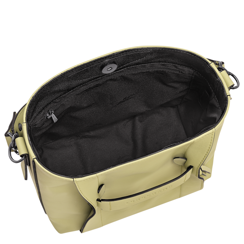 Longchamp 3D S Crossbody bag , Almond Green - Leather  - View 5 of  7