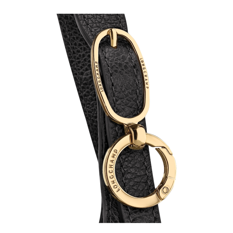 Le Foulonn&eacute; S Handbag , Black - Leather  - View 7 of  7