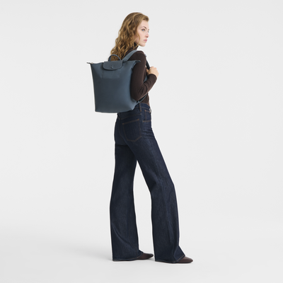 Le Pliage One M 双肩背包 , 灰黑色 - 再生帆布