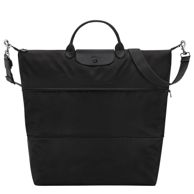 Le Pliage One S 可扩展旅行包 , 黑色 - 再生帆布