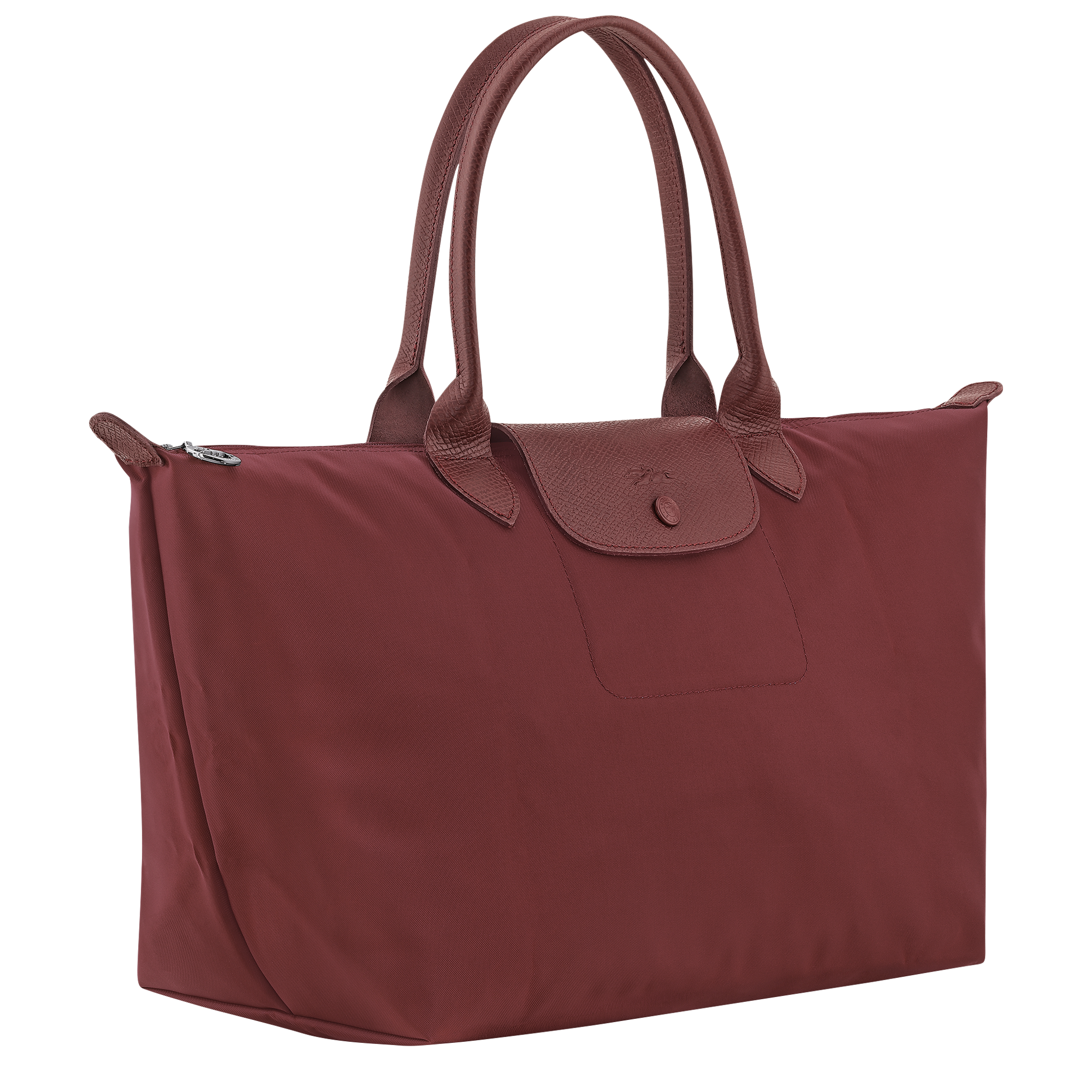 Le Pliage One Handbag L, Burgundy