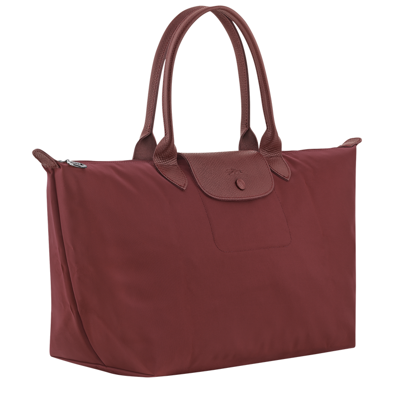 Le Pliage One L Handbag , Burgundy - Canvas  - View 3 of  7