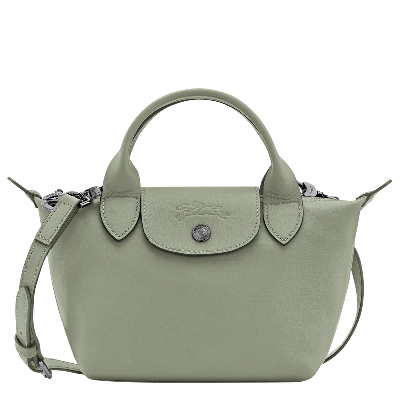 Le Pliage Xtra XS Handbag , Tundra - Leather  - View 1 of  5