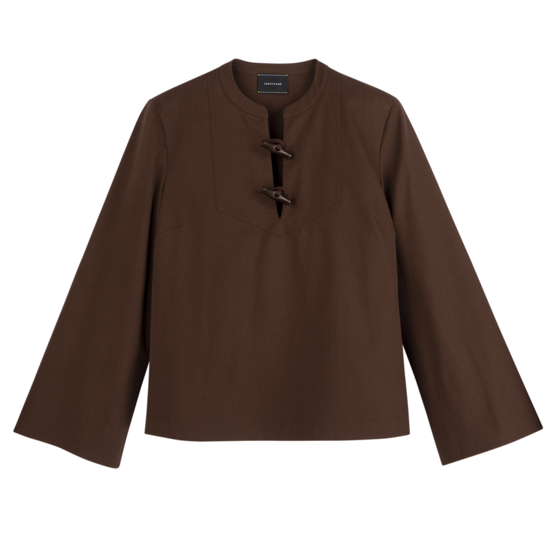 衬衫 , 巧克力色 - 其他  - 查看 1 5