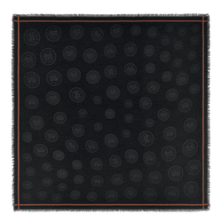 La Médaille Longchamp Shawl , Black - OTHER