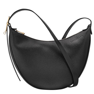 Le Foulonn&eacute; S 斜挎包 , 黑色 - 皮革