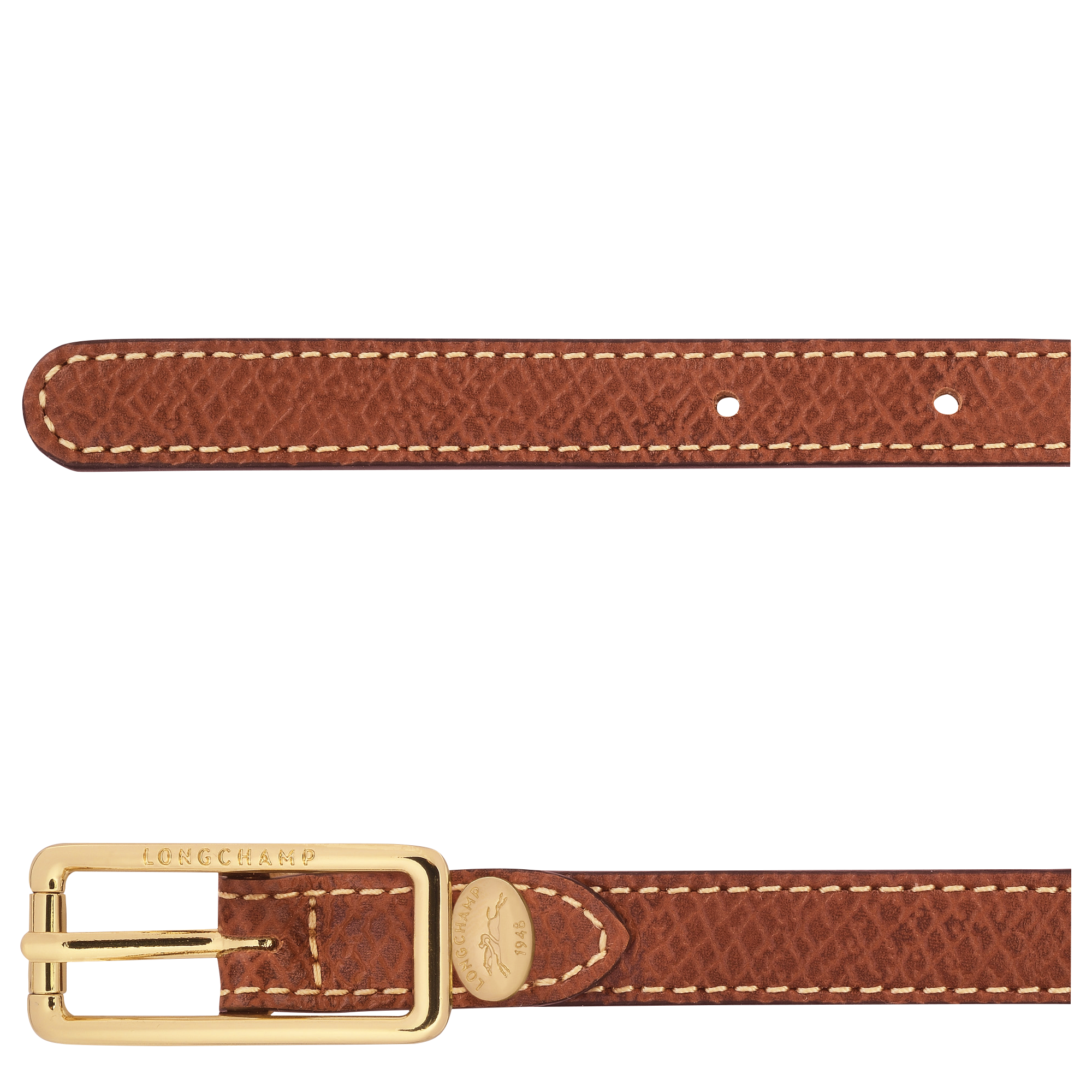 Ladies' belt, Brown - View 3 of
3 - zoom in Épure Ladies' belt, Brown